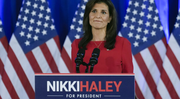 Republican presidential candidate former UN Ambassador Nikki Haley speaks during a news conference, Wednesday, March 6, 2024, in Charleston, S.C. (AP Photo/Chris Carlson)
