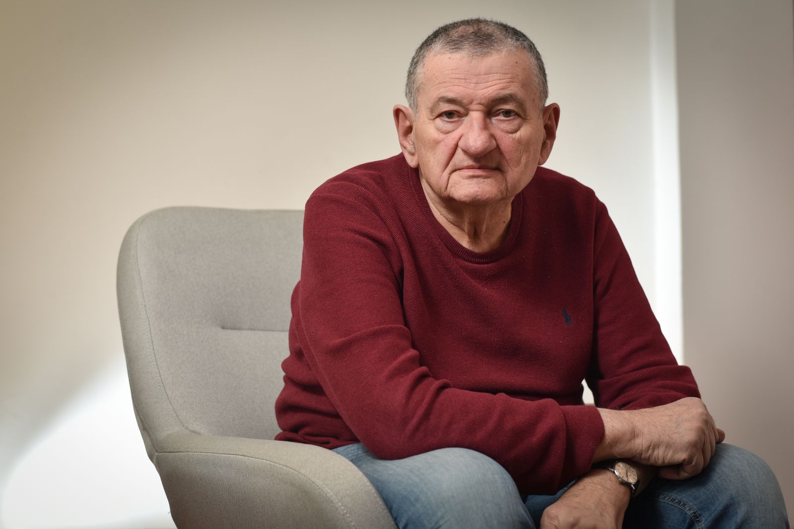 22.03.2024., Zagreb - Krunislav Olujic, bivsi predsjednik Vrhovnog suda i bivsi Glavni drzavni odvjetnik



Photo Sasa ZinajaNFoto
