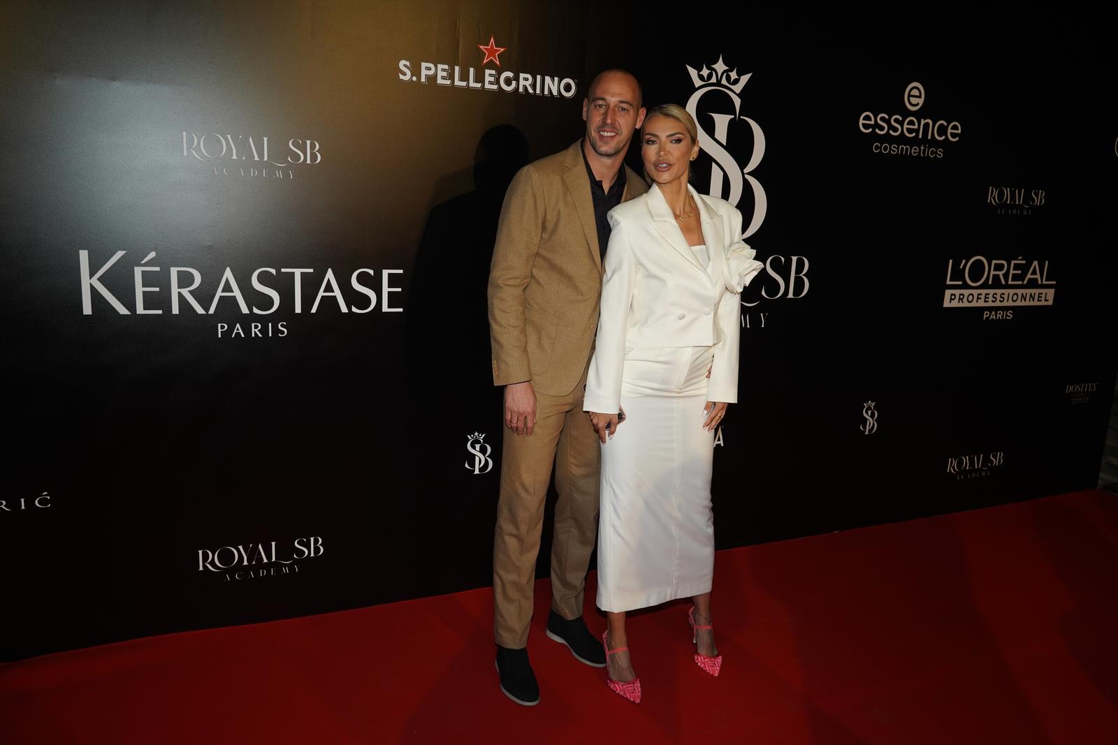 16, October, 2023, Belgrade -Snezana Borjan gathered many famous people at the opening of her salon - Royal SB academy in Beograd Watrefront. Milan Borjan, Snezana Borjan. Photo: Antonio Ahel/ATAImages

16, oktobar, 2023, Beograd - Snezana Borjan je okupila brojne poznat licnosti na otvaranju svog salona - Royal SB academy u Beogradu na vodi. Photo: Antonio Ahel/ATAImages Photo: Antonio Ahel/ATAImages/PIXSELL
