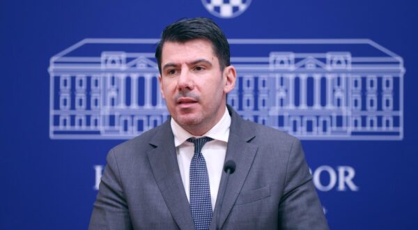 01.03.2024., Zagreb - Na konferenciji za medije  odrzanoj u Saboru o aktualnim temama govorilo je Nikola Grmoja. Photo: Patrik Macek/PIXSELL