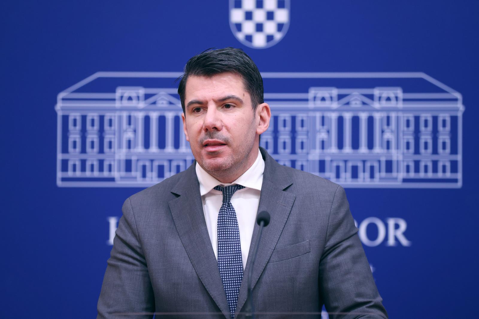 01.03.2024., Zagreb - Na konferenciji za medije  odrzanoj u Saboru o aktualnim temama govorilo je Nikola Grmoja. Photo: Patrik Macek/PIXSELL
