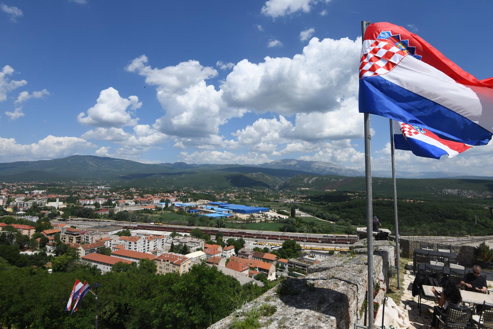 01.06.2022., Knin - Panorama grada Knina. Photo: Hrvoje Jelavic/PIXSELL