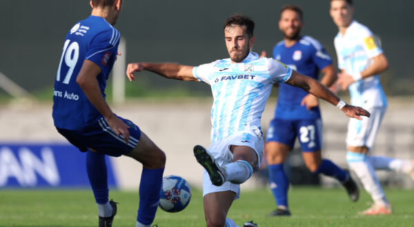01.10.2023., Zagreb - Nogometni stadion NK Zagreb, Kranjceviceva ulica. 10. kolo SuperSport hrvatske nogometne lige: Nk Rudes - Nk Rijeka. Photo: Sanjin Strukic/PIXSELL