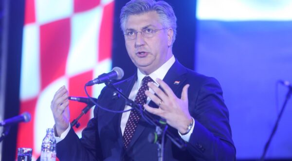04.03.2024.,  Karlovac - Predsjednik HDZ-a i Vlade Andrej Plenkovic nazocio je 34. obljetnici osnutka Hrvatske demokratske zajednice u Karlovcu i Karlovackoj zupaniji.  Photo: Kristina Stedul Fabac/PIXSELL
