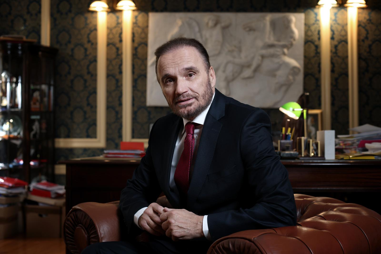 04.04..2023. Zagreb-Odvjetnik Anto Nobilo.
 Photo: Boris Scitar/PIXSELL