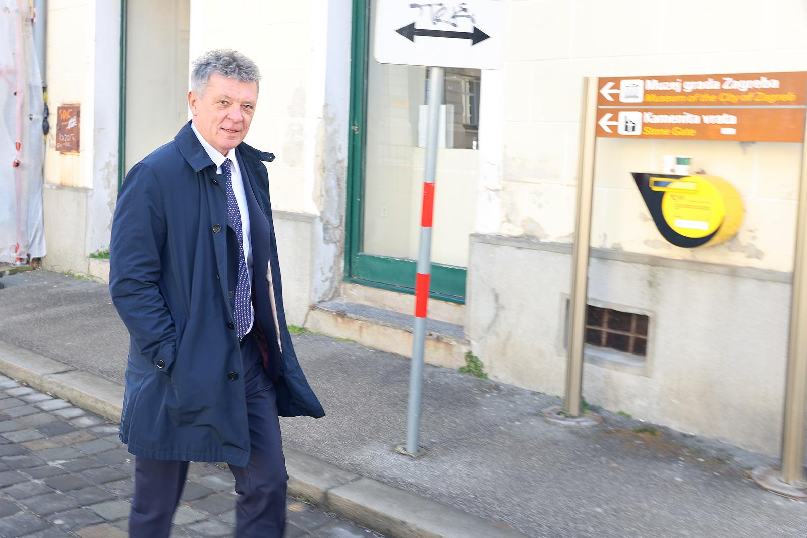 06.02.2024., Zagreb -  Ivan Turudic dosao u Banske dvore na sjednicu vladajuce koalicije
 Photo: Patrik Macek/PIXSELL