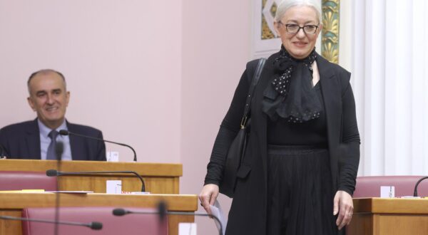 08.03.2024., Zagreb - Sabor 21. sjednicu nastavlja raspravom o potvrdjivanju Okvirnih sporazuma o partnerstvu i suradnji. Photo: Patrik Macek/PIXSELL