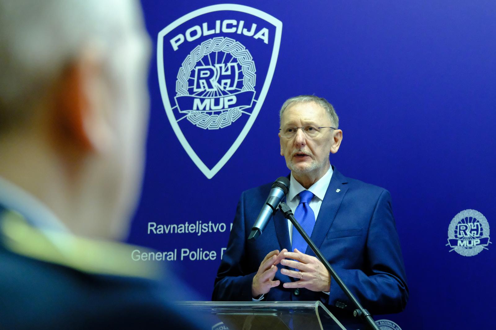 08.03.2024., Zagreb - U Ravnateljstvu policije predstavljene su operativne skupine kodnog naziva ZeBRa. Photo: Slaven Branislav Babic/PIXSELL