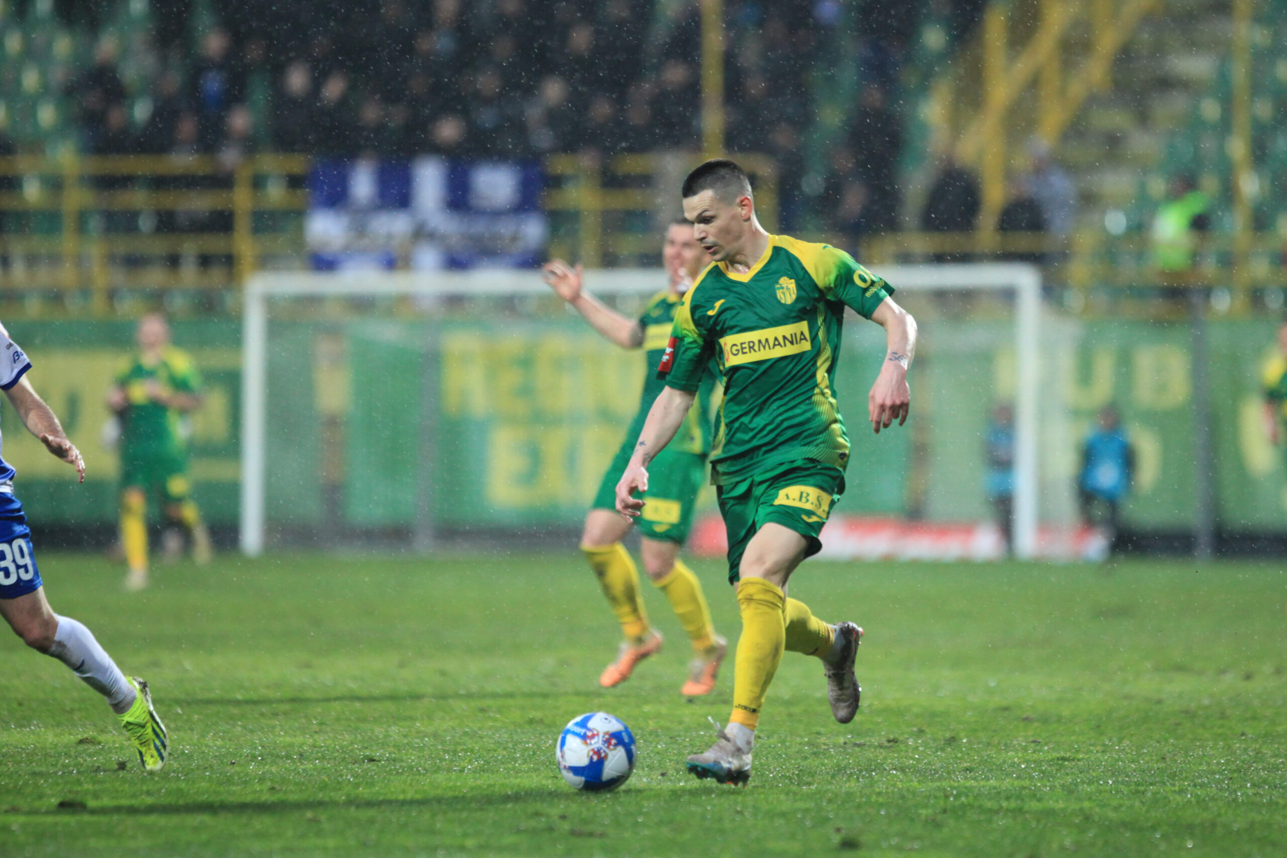 10.02.2024., stadion Aldo Drosina, Pula - SuperSport HNL, 22. kolo, NK Istra 1961 - NK Osijek. Ante Erceg Photo: Luka Batelic/PIXSELL