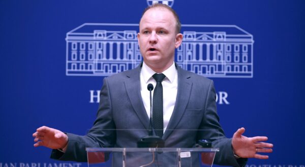 11.03.2024., Zagreb - Na konferenciji za medije odrzanoj u Saboru o aktualnim temama govorio je Misel Jaksic. Photo: Patrik Macek/PIXSELL