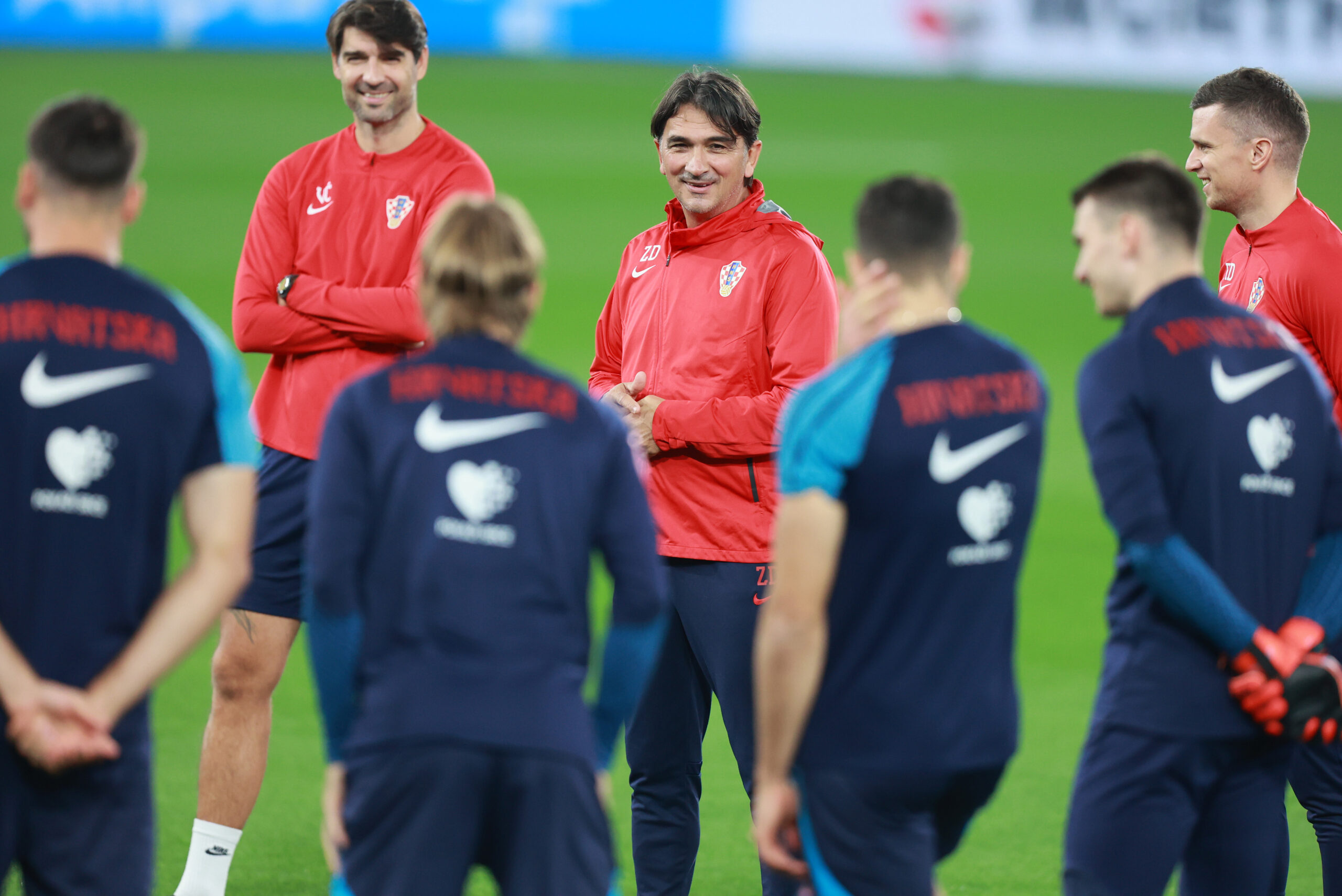 11.10.2023., Osijek - Trening nogometasa hrvatske nogometne reprezentacije na Opus Areni uoci susreta protiv Turske u kvalifikacijama za Europsko prvenstvo 2024. godine. izbornik hrvatske nogometne reprezentacije Zlatko Dalic Photo: Davor Javorovic/PIXSELL