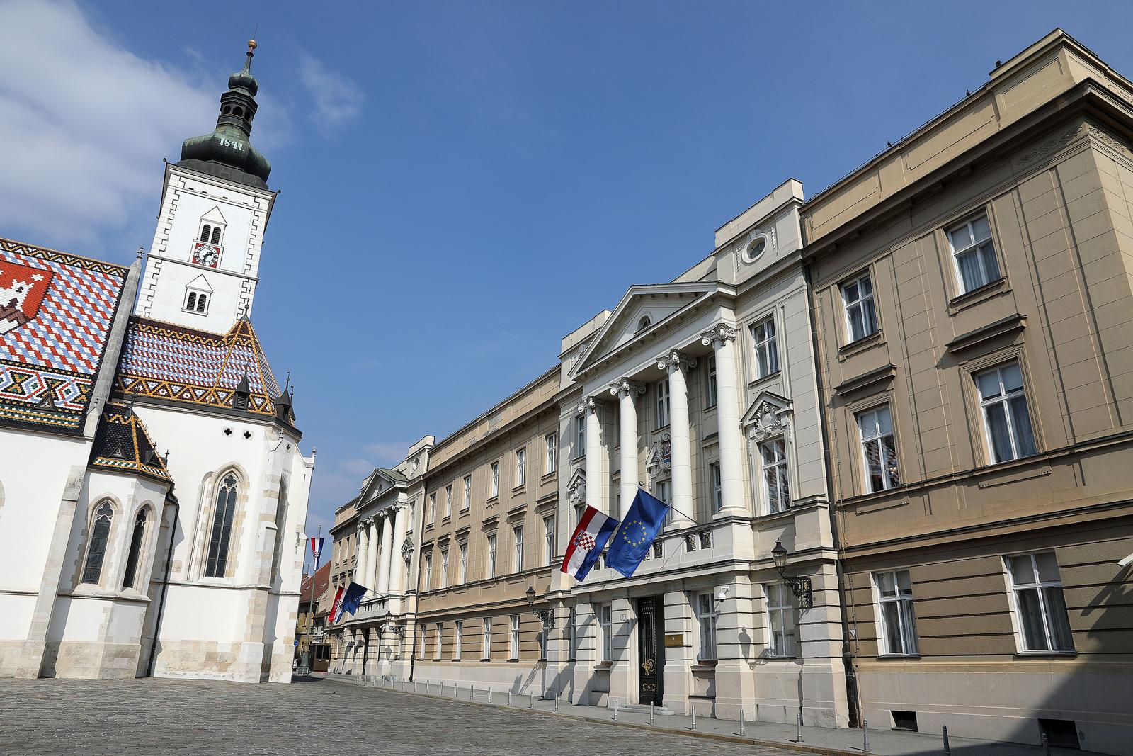 13.03.2017., Zagreb - Zgrada Sabora Republike Hrvatske. Photo: Patrik Macek/PIXSELL