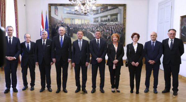 13.03.2024., Zagreb - Novi Glavni drzavni odvjetnik Ivan Turudic prisegnuo je danas pred predsjednikom Sabora Gordanom Jandrokovicem. Photo: Patrik Macek/PIXSELL