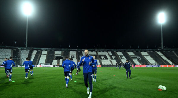 13.03.2024., Solun - Stadion Toumba, sluzbeni trening uoci uzvratnog susreta 1/8 finala UEFA Konferencijske lige PAOK i GNK Dinamo.  Photo: Marko Lukunic/PIXSELL