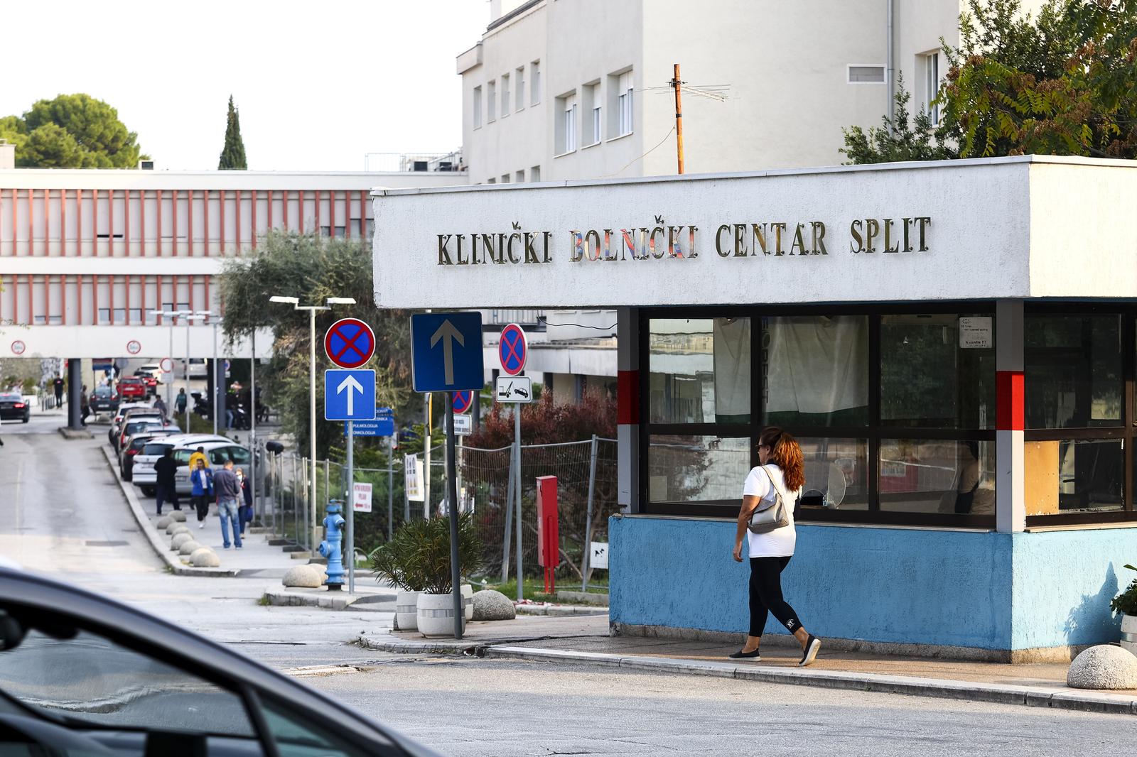 13.10.2022., Split - Klinicki bolnicki centar Split.  Photo: Miroslav Lelas/PIXSELL