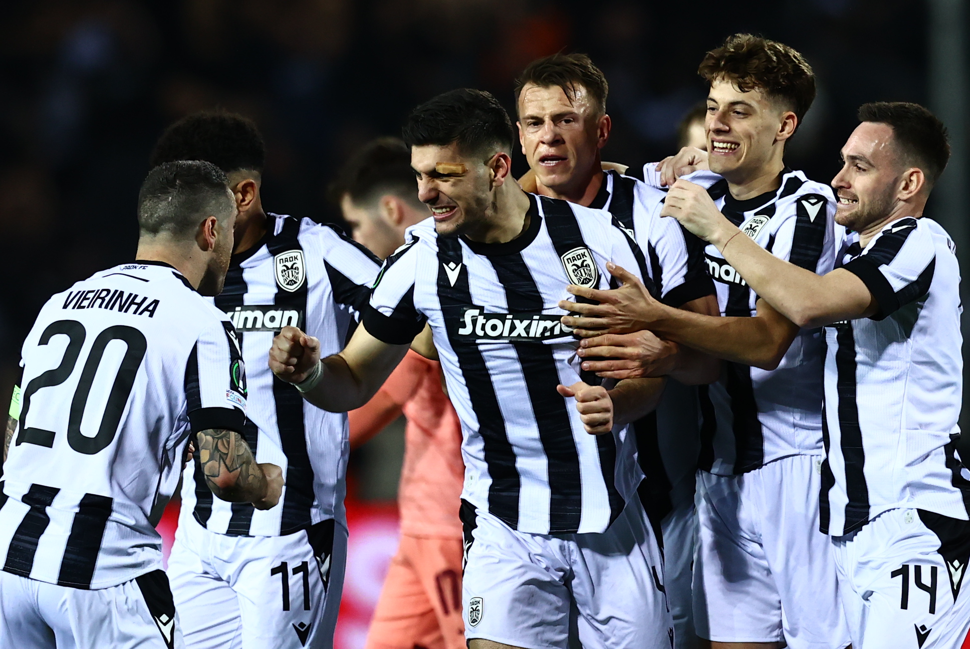 14.03.2024.,Toumba Stadion, Solun - Uzvratna utakmica 1/8 finala UEFA konferencijske lige, GNK Dinamo - PAOK.  Photo: RAFAEL GEORGIADIS / EUROKINISSI/Pixsell/PIXSELL