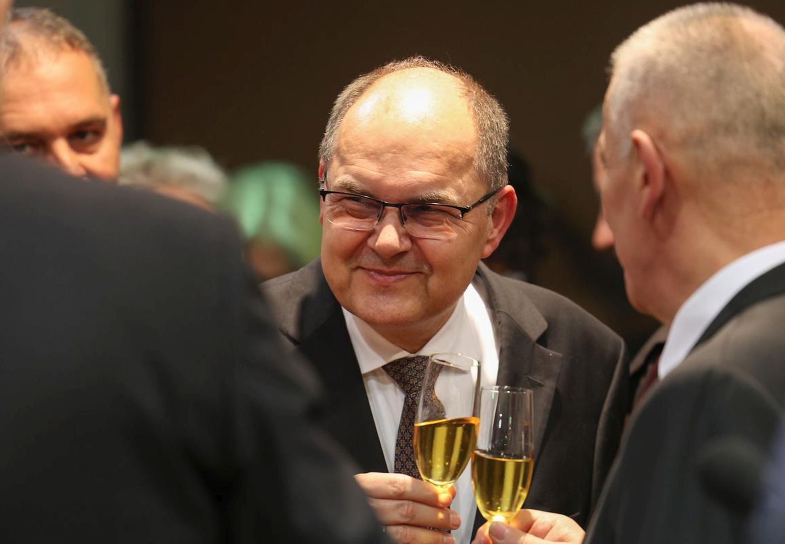 14.12.2023., Sarajevo, Bosna i Hercegovina - U zgradi institucija BiH odrzan je Bozicni prijem u organizaciji Predsjedateljice Vijeca ministara BiH Borjane Kristo. visoki predstavnik u BiH Christian Schmidt Photo: Armin Durgut/PIXSELL