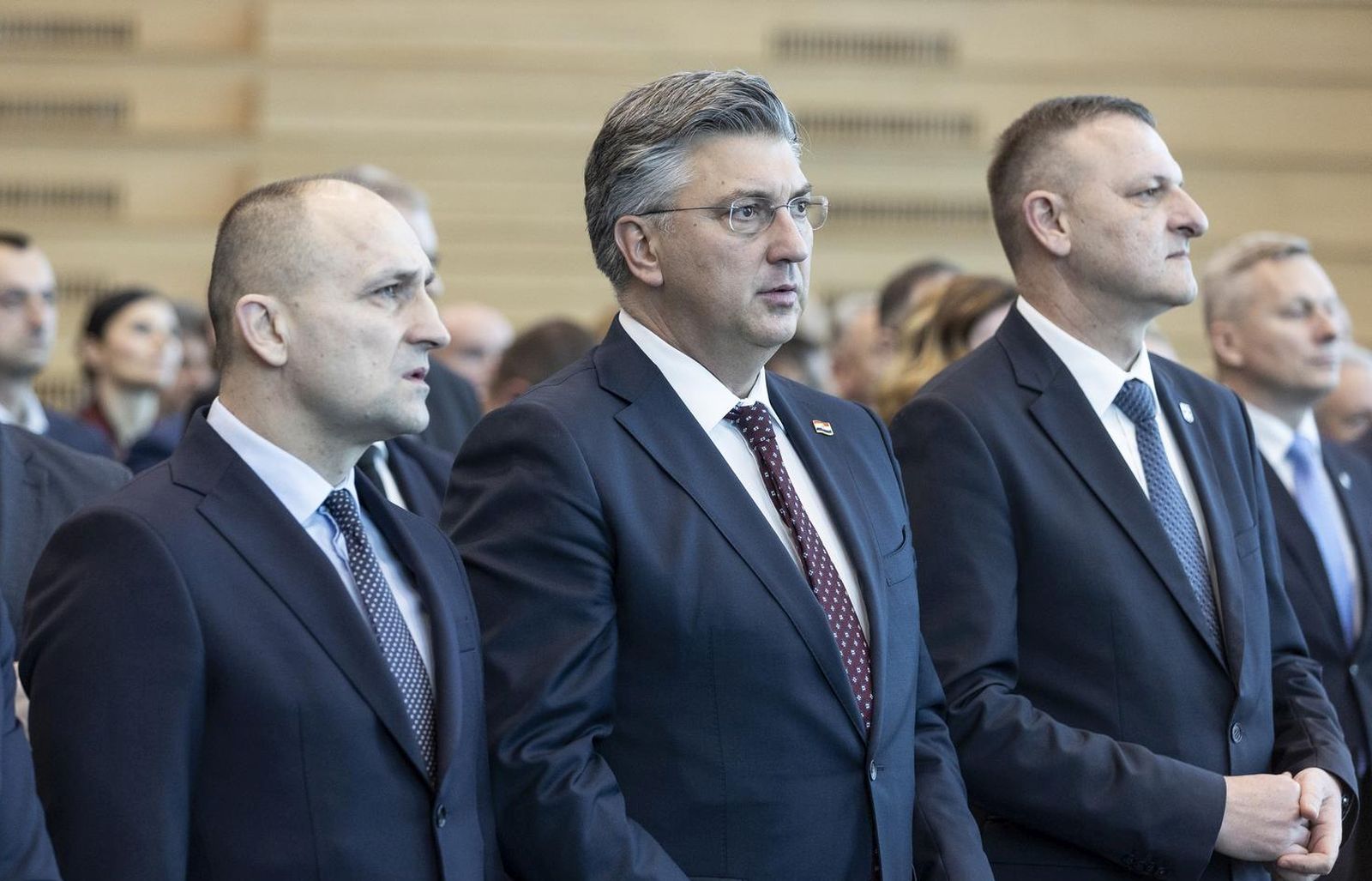 15.03.2024., Osijek - Gospodarski centar, Svecano otvorenje 30. Proljetnog i 24. Obrtnickog sajma. Sajam obuhvaca podrucje poljoprivrede, opreme i uredjaja u kucanstvu, tradicijskih i autohtonih proizvoda obiteljskih poljoprivrednih gospodarstava, obrtnickih proizvoda te predstavlja gospodarske potencijale opcina Osjecko-baranjske zupanije i sire.  Photo: Davor Javorovic/PIXSELL