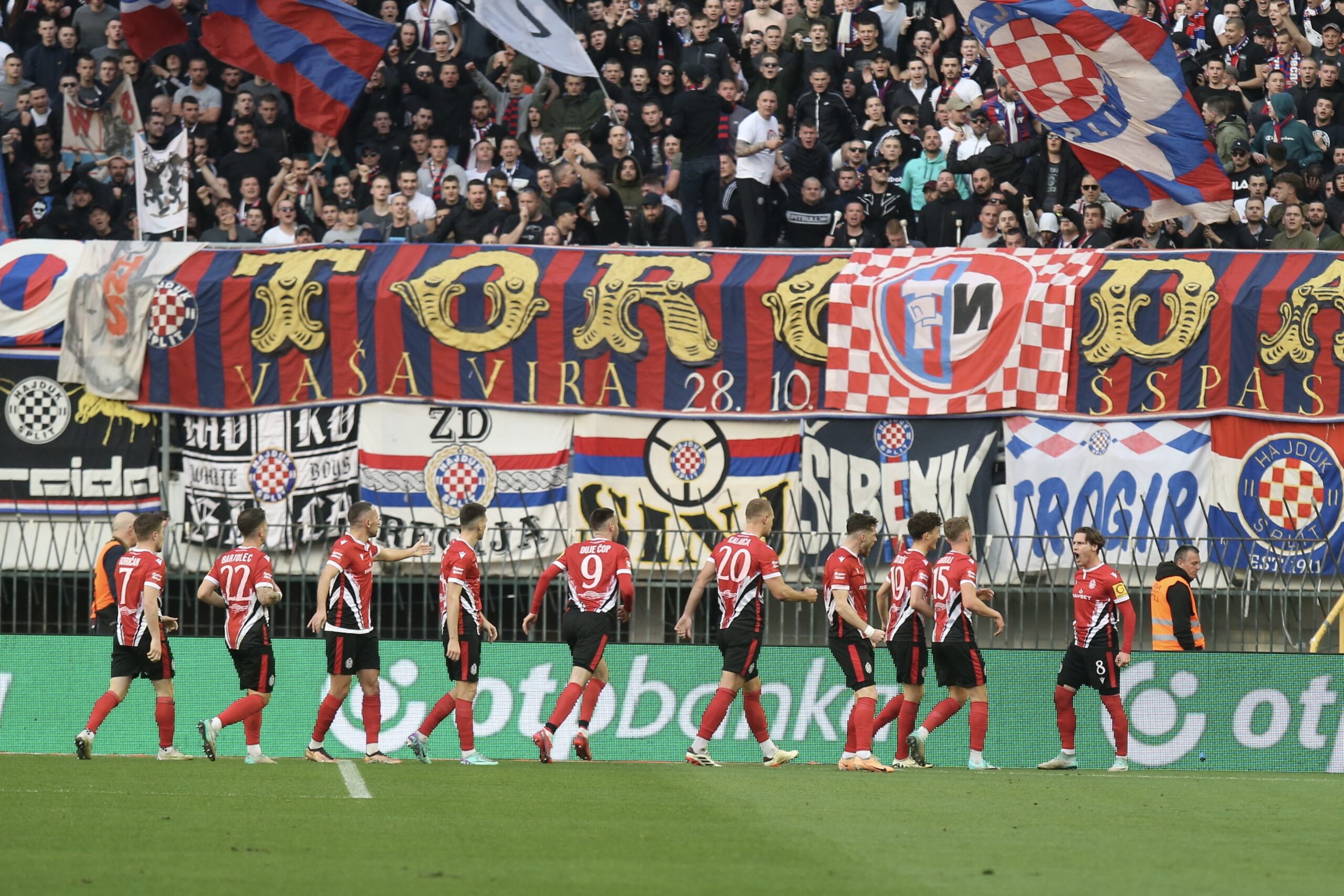 16.03.2024., Split - SuperSport prva Hrvatska nogometna liga, 27. kolo, HNK Hajduk - NK Lokomotiva. Photo: Ivo Cagalj/PIXSELL
