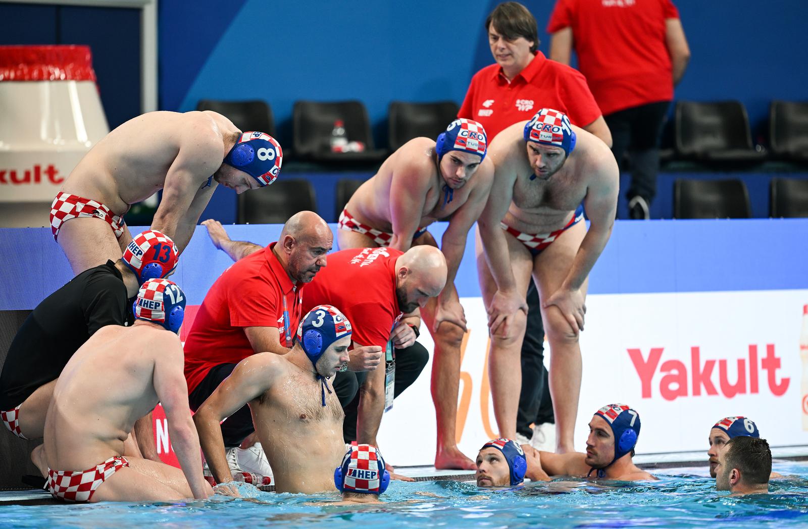17.02.2024., Aspire Dome, Doha, Katar - Svjetsko prvenstvo u vaterpolu, finale, Hrvatska - Italija. Photo: David Damnjanovic/PIXSELL
