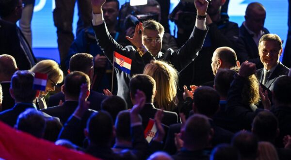 16.03.2024., Zagreb - U koncertnoj dvorani Vatroslav Lisinki odrzan je 20. Opci sabor stranke HDZ. Photo: Igor Soban/PIXSELL