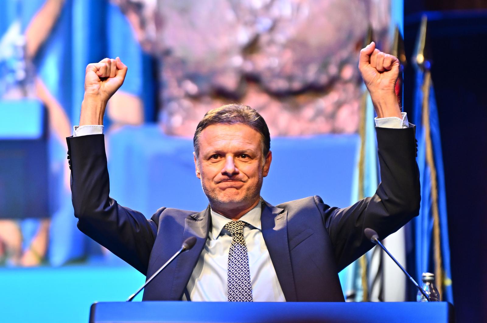 17.03.2024. Zagreb - XX. opci sabor Hrvatske demokratske zajednice u Lisinskom. Photo: Neva Zganec/PIXSELL