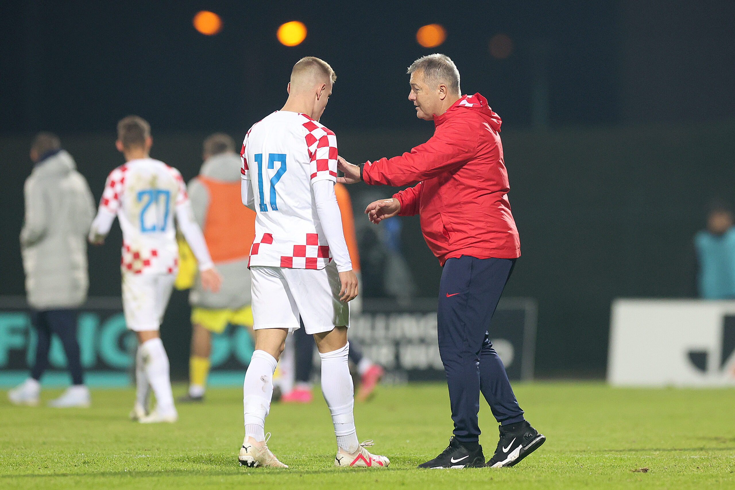 17.10.2023., Stadion Velika Gorica, Velika Gorica - Kvalifikacije za U-21 UEFA Euro 2025, skupina G, Hrvatska - Bjelorusija.  Photo: Goran Stanzl/PIXSELL