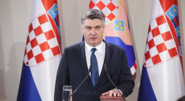 18.02.2020., Zagreb - Svecana ceremonija inauguracije izabranog predsjednika Republike Hrvatske Zorana Milanovica.   rrPhoto: Damir Sencar/HINA/POOL/PIXSELL