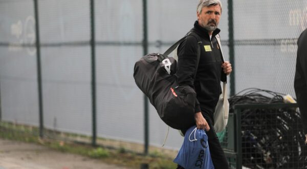 18.04.2023., Banja Luka, Bosna i Hercegovina - Goran Ivanisevic, trener Novaka Djokovica, dolazi na trening u Teniski centar Nacionalnog teniskog kompleksa u parku Mladen Stojanovic. Photo: Dejan Rakita/PIXSELL