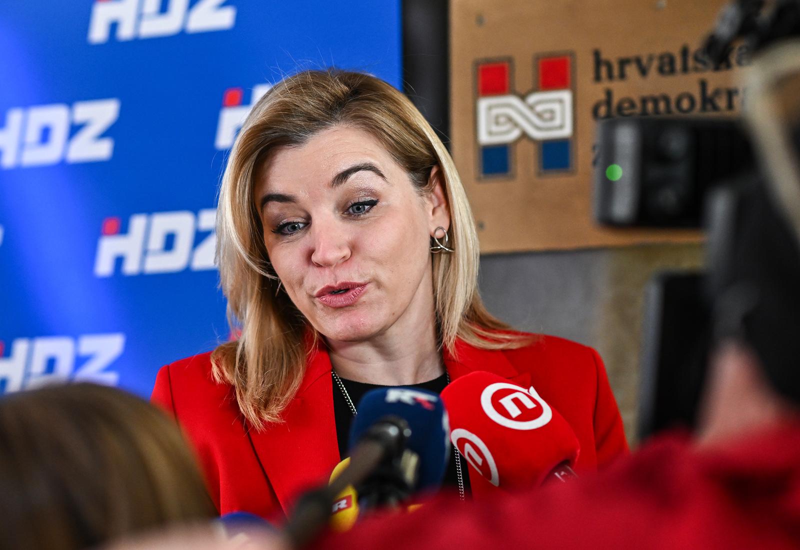 19.2.2024., Zagreb - Dolazak clanova HDZ-a na sjednicu sireg Predsjednistva stranke. Photo: Neva Zganec/PIXSELL