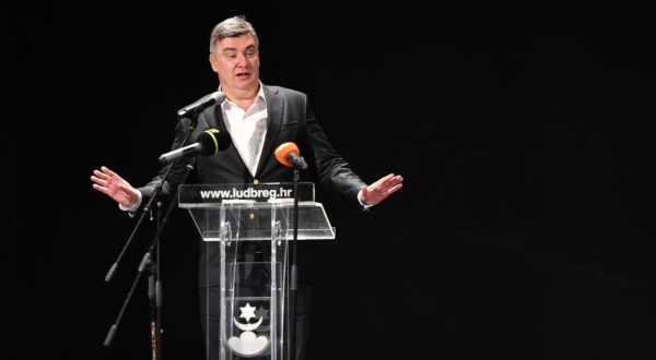 19.03.2024., Ludbreg - Svecana sjednica Gradskog vijeca Grada Ludbrega povodom Dana grada odrzana je u Centru za kulturu i informiranje Dragutin Novak. predsjednik RH Zoran Milanovic Photo: Vjeran Zganec Rogulja/PIXSELL