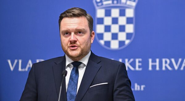 21.2.2024., Zagreb - Ministar Marko Primorac predstavio sredisnji registar stanovnistva sa suradnicima. Photo: Neva Zganec/PIXSELL