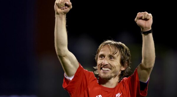 21.11.2023., stadion Maksimir, Zagreb - Kvalifikacije za UEFA Euro 2024, skupina D, Hrvatska - Armenija. Luka Modric Photo: Goran Stanzl/PIXSELL