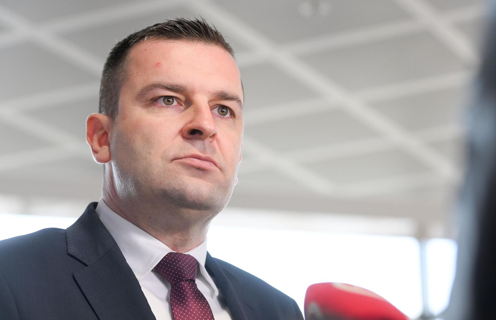 21.12.2023., Zagreb - Dario Hrebak dao je izjave medijima. Photo: Davorin Visnjic/PIXSELL