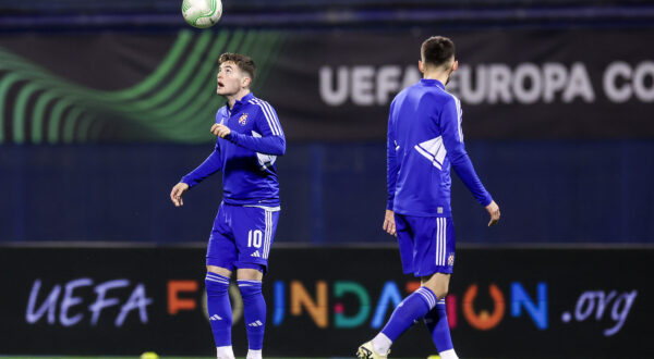 22.02.2024., stadion Maksimir, Zagreb - UEFA Konferencijska liga, uzvratni susret playoffa knock-out faze, GNK Dinamo - Real Betis. Photo: Goran Stanzl/PIXSELL