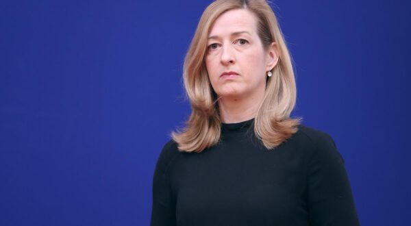 23.02.2024., Zagreb - Na konferenciji za medije odrzanoj u Saboru o temi "Nevidjeni napad Andreja Plenkovica na vladavinu prava u Hrvatskoj"  govorili su Mirela Ahmetovic i Misel Jaksic.
 Photo: Patrik Macek/PIXSELL