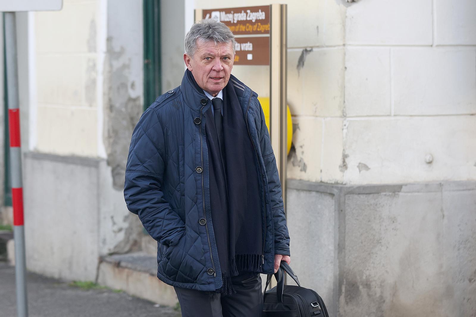 24.01.2024., Zagreb - Premijer Andrej Plenkovic i vladino Povjerenstvo za utvrdivanje prijedloga kandidata za glavnog drzavnog odvjetnika obavlja razgovore s cetvoricom kandidata u Banskim dvorima. Ivan Turudic dolazi na razgovor. Photo: Goran Stanzl/PIXSELL