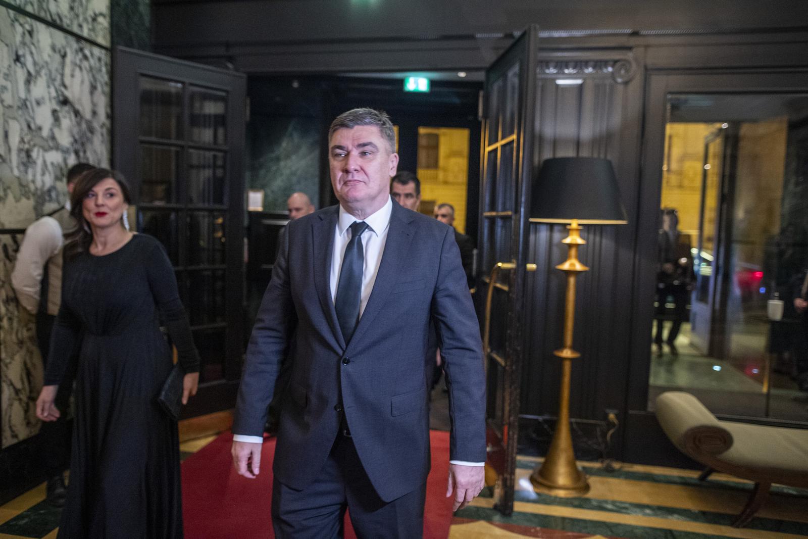 24.02.2024., Zagreb- U povodu 150. obljetnice osnutka i  kontinuiranog rada Hrvatskoga lijecnickog zbora pod pokroviteljstvom Hrvatskoga sabora i Ministarstva zdravstva odrzao se prvi Lijecnicki bal u hotelu Esplanade. Photo: Igor Soban/PIXSELL