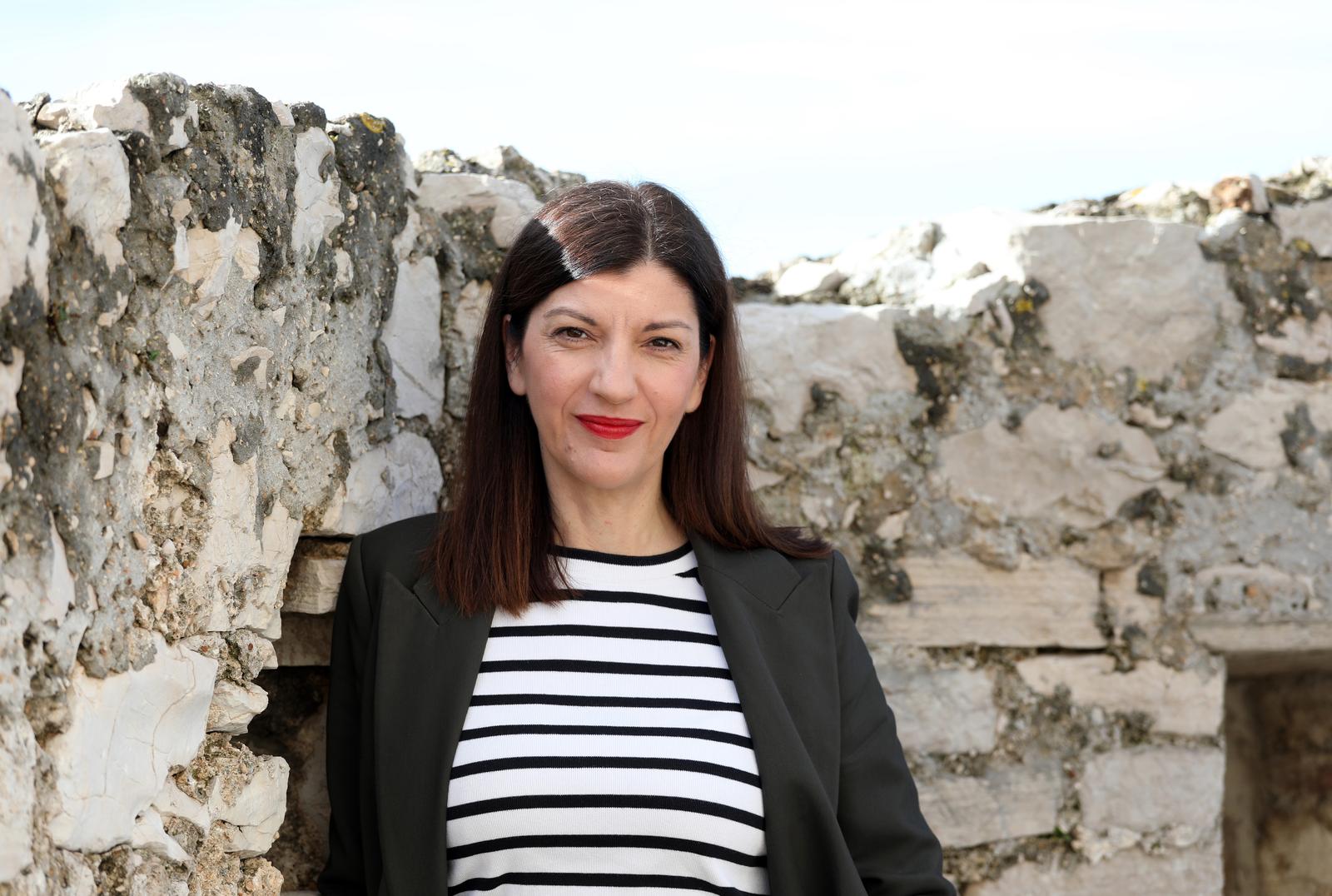 26.02.2024., Sibenik - Ravnateljica Tvrdjave kulture Gorana Barisic Bacelic. Photo: Dusko Jaramaz/PIXSELL