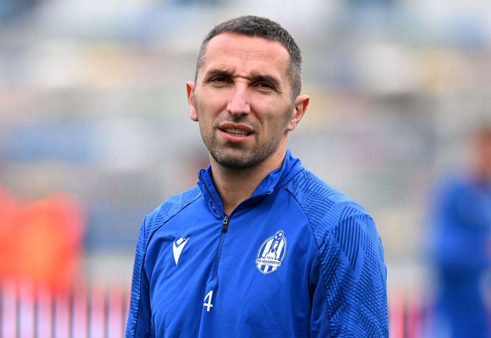 27.02.2024. Zagreb - Cetvrtfinalni susret SuperSport Hrvatskog nogometnog kupa: NK Lokomotiva - NK Osijek.  Marin Leovac. Photo: Marko Lukunic/PIXSELL