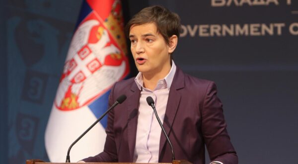 28, February, 2024, Belgrade - The Prime Minister of the Republic of Serbia, Ana Brnabic, held a media conference on the occasion of the report of the OSCE Office for Democratic Institutions and Human Rights (ODIHR) in the press room of Government of Serbia. Ana Brnabic. Photo: M.K./ATAImages

28, februar, 2024, Beograd - Predsednica Vlade Republike Srbije Ana Brnabic odrzala je konferenciju za medije povodom izvestaja Kancelarije OEBS-a za demokratske institucije i ljudska prava (ODIHR) u pres sali
Vlade Srbije. Photo: M.K./ATAImages Photo: M.K./ATAImages/PIXSELL