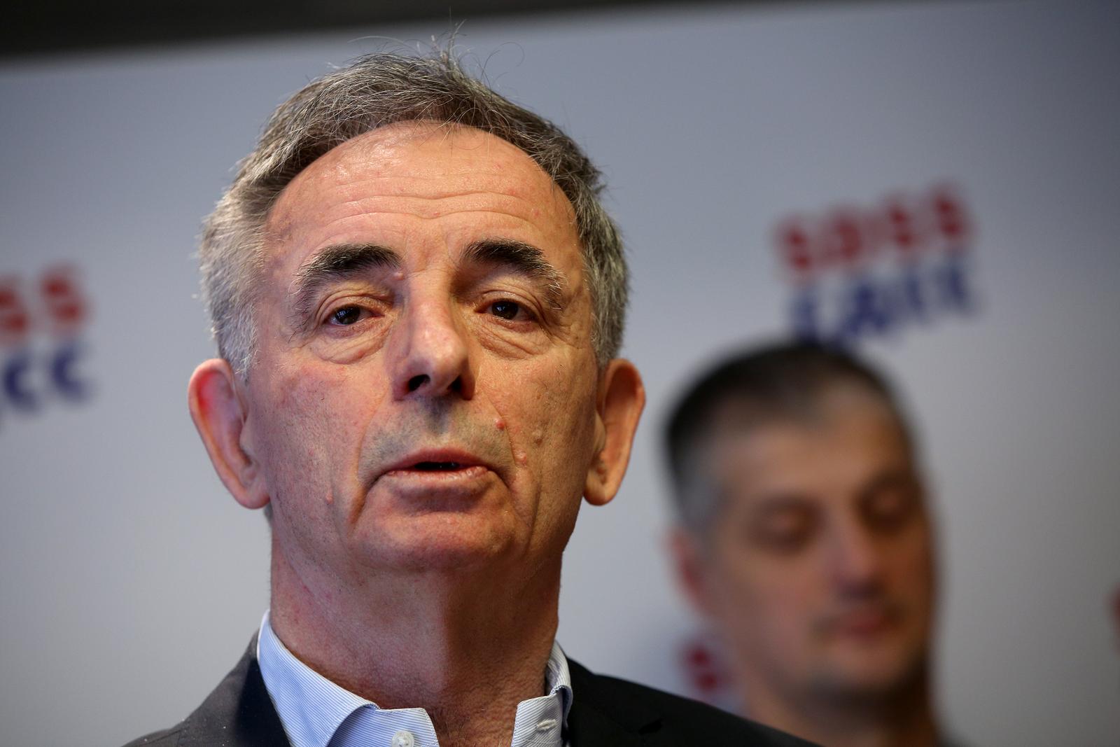 28.03.2024., Zagreb - Samostalna demokratska srpska stranka (SDSS) odrzala je konferenciju za medije na kojoj su predstavili izborni program i predizbornu kampanju "Hrvatska treba Srbe" Photo: Zeljko Hladika/PIXSELL