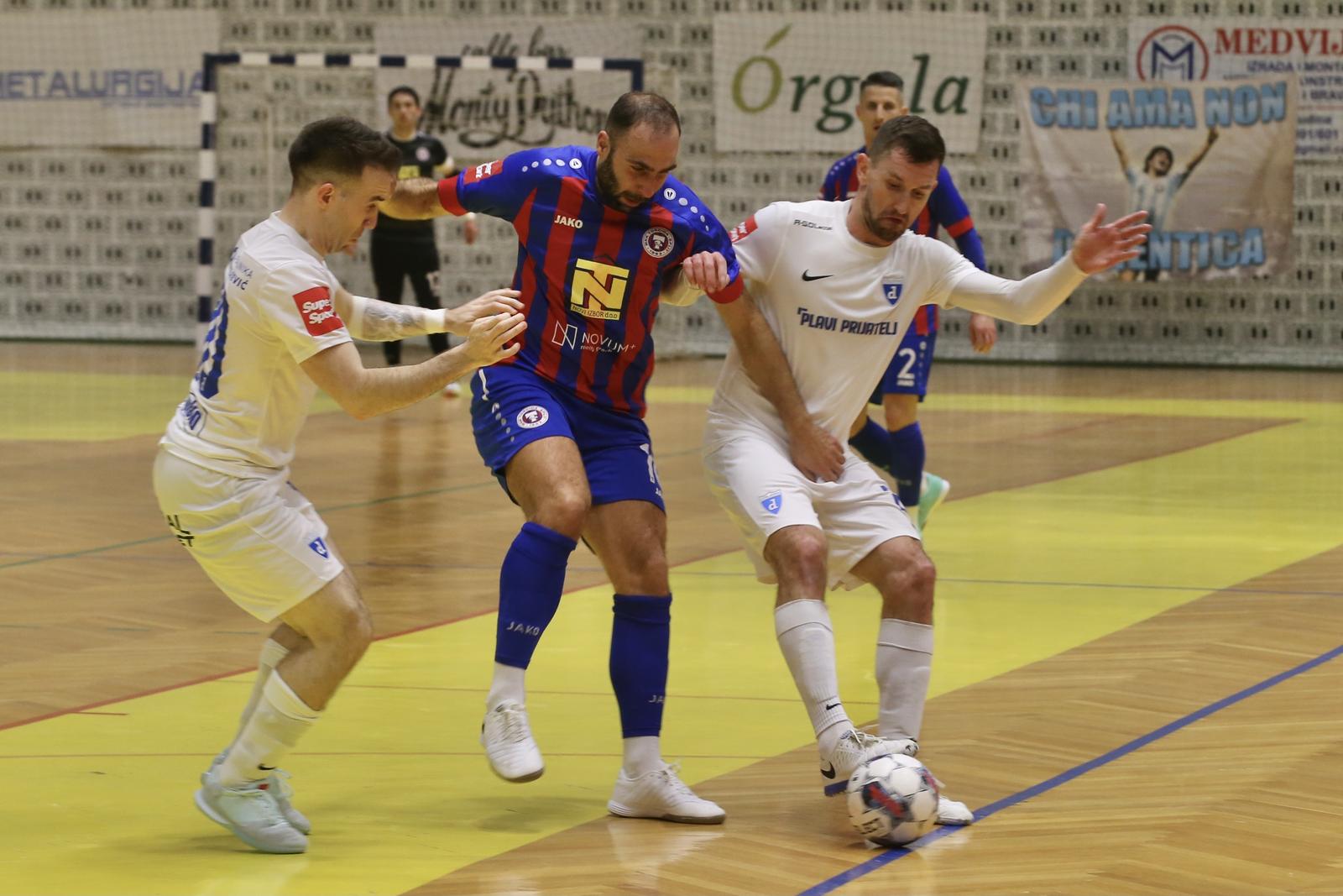 28.03.2024., Split - Druga utakmica cetvrtfinala SuperSport Hrvatske malonogometne lige, MNK Torcida - MNK Futsal Dinamo. Photo: Ivo Cagalj/PIXSELL