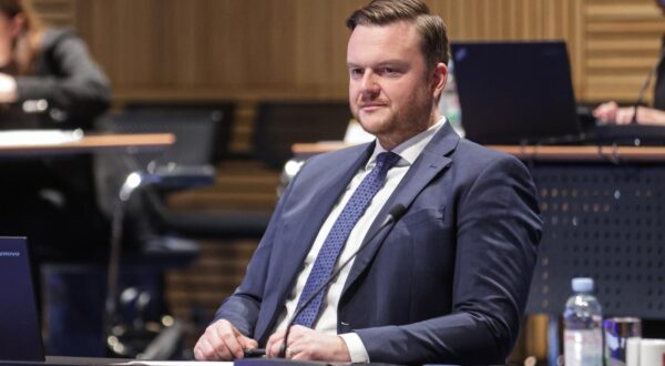 29.02.2024., Zagreb - 289. sjednica Vlade u Nacionalnoj i sveucilisnoj knjiznici. ministar financija Marko Primorac Photo: Luka Stanzl/PIXSELL