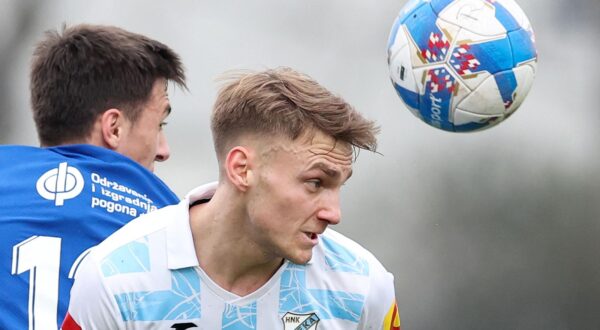 28.02.2024., SC Rudes, Zagreb - SuperSport Hrvatski nogometni kup, cetvrtina finala, NK Rudes - HNK Rijeka. Toni Fruk. Photo: Goran Stanzl/PIXSELL