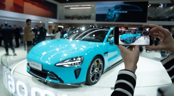 A person with a cell phone during the presentation of the Xiaomi SU7 car, during the second day of the XVIII edition of the Mobile World Congress, at the Fira de Barcelona, on February 27, 2024, in L'Hospitalet de Llobregat, Barcelona, Catalonia (Spain). MWC is the most important mobile technology event in the world and is being held from today until Thursday, February 29, and is expected to bring together some 95,000 attendees, 2,400 exhibitors and 1,100 speakers.
27 Feb 2024
Pictured: A person with a cell phone during the presentation of the Xiaomi SU7 car, during the second day of the XVIII edition of the Mobile World Congress, at the Fira de Barcelona, on February 27, 2024, in L'Hospitalet de Llobregat, Barcelona, Catalonia (Spain). MWC is the most important mobile technology event in the world and is being held from today until Thursday, February 29, and is expected to bring together some 95,000 attendees, 2,400 exhibitors and 1,100 speakers.
27 FEBRUARY 2024
David Zorrakino / Europa Press
02/27/2024.,Image: 851504455, License: Rights-managed, Restrictions: NO Argentina, Aruba, Bolivia, Brazil, Caribbean Netherlands, Chile, Colombia, Curacao, Ecuador, France, French Guiana, Germany, Guyana, Mexico, Paraguay, Peru, Portugal, Spain, Suriname, Trinidad & Tobago, Uruguay, Venezuela, Model Release: no, Credit line: Europa Press / MEGA / The Mega Agency / Profimedia