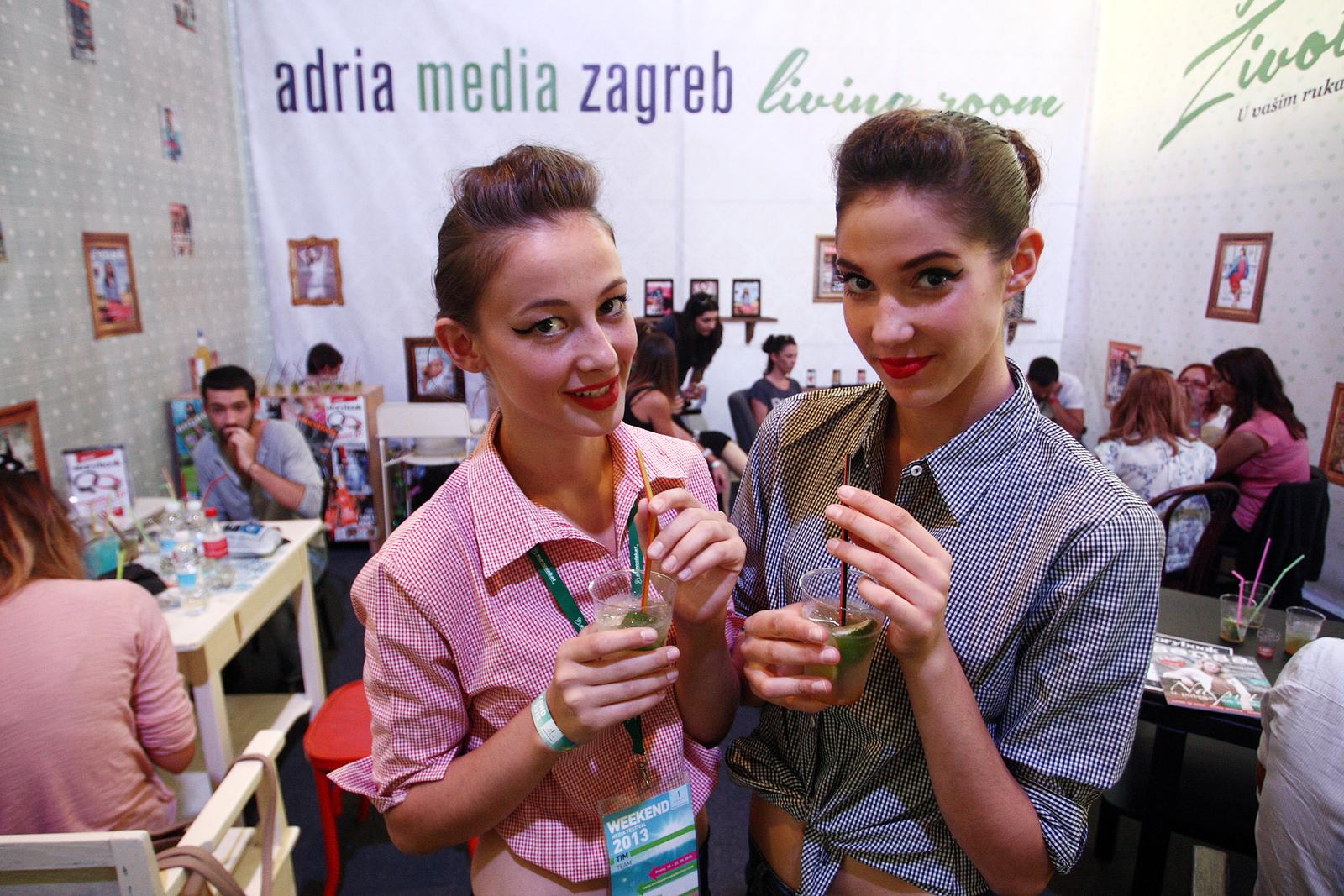 20.09.2013., Rovinj - Weekend media festival 2013. Standovi izlagaca i pokrovitelja. Adria Media Zagreb. rPhoto: Borna Filic/PIXSELL