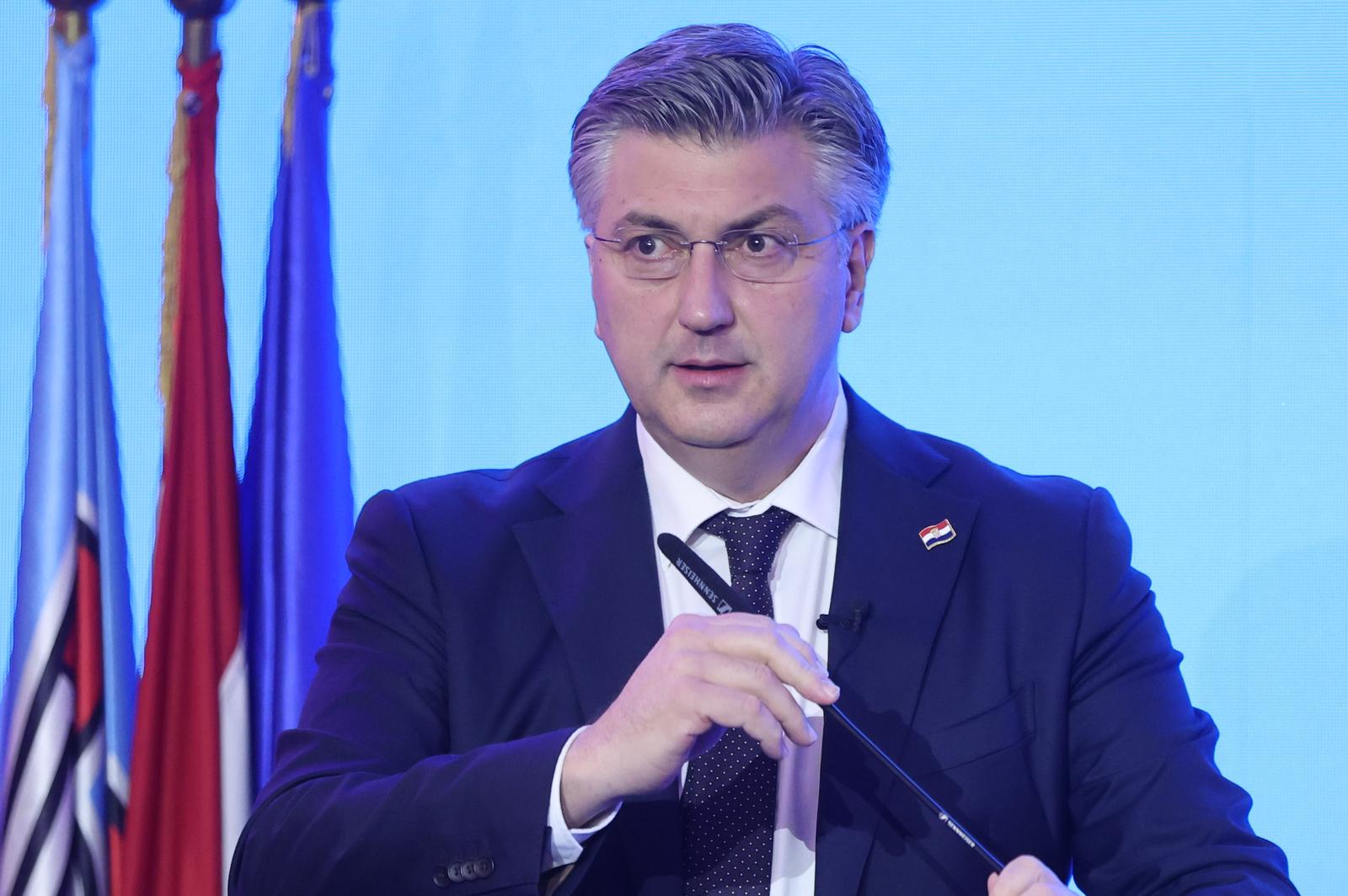28.03.2024., Zagreb - U hotelu Westin odrzana je sjednica Predsjednistva HDZ-a. Photo: Sanjin Strukic/PIXSELL