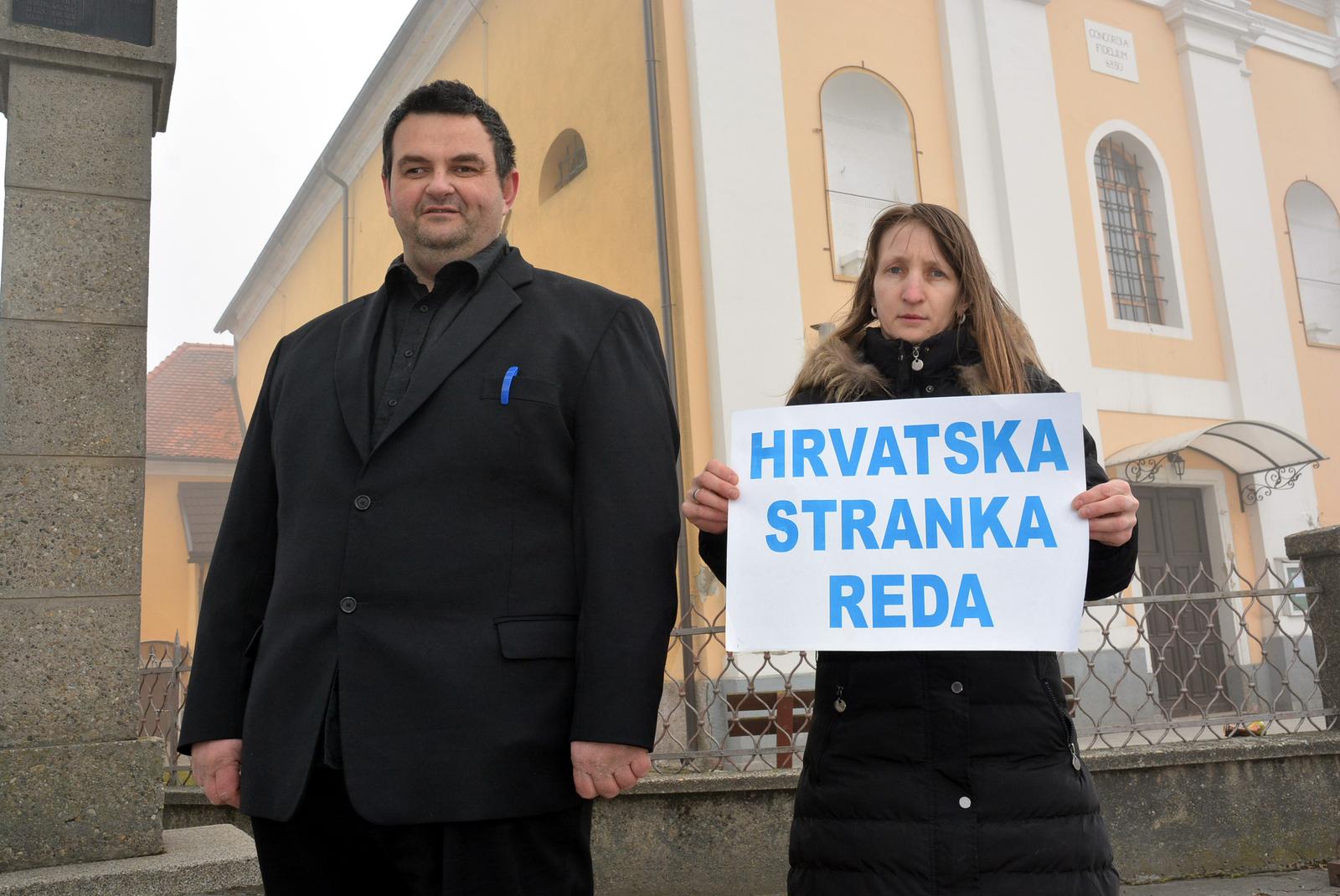 16.02.2017., Novigrad Podravski - Supruznici Darko i Ana Duga nositelji su Hrvatske stranke reda u Novigradu Podravskom, te na lokalnim izborima prizeljkuju rezultate za celne duznosti. Photo: Damir Spehar/PIXSELL
