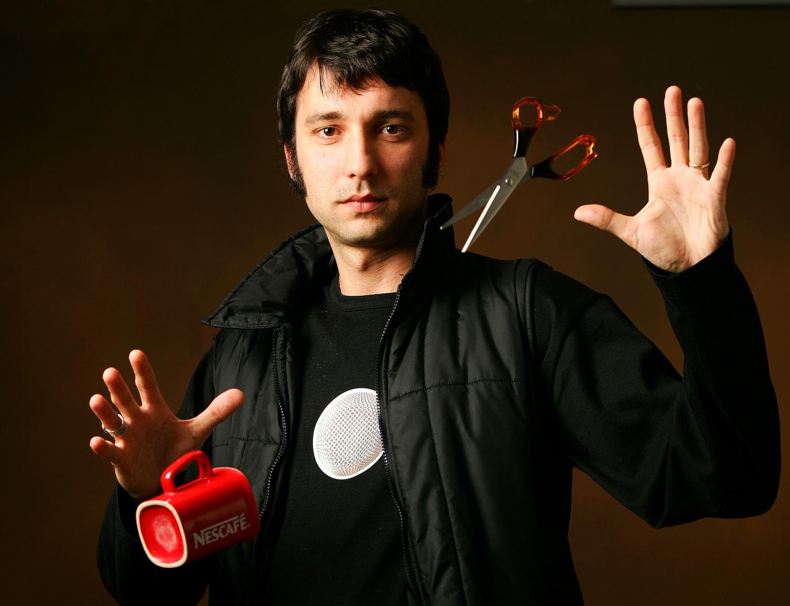 19.04.2006., Zagreb - Urednik i voditelj emisije Na rubu znanosti Kresimir Misak."n"nPhoto: Davor Puklavec/PIXSELL